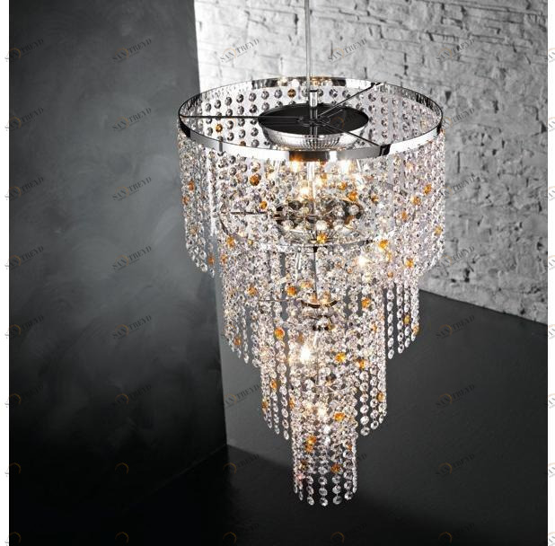 Euroluce Lampadari Люстра с кристаллами Stars sun-id-1378820