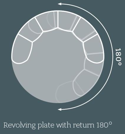 Borzalino Вращающееся кресло из бархата Diva sun-id-1439431 - Вид №3