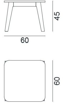 Gervasoni Садовый столик квадратный Gervasoni outdoor sun-id-1483412 - Вид №7
