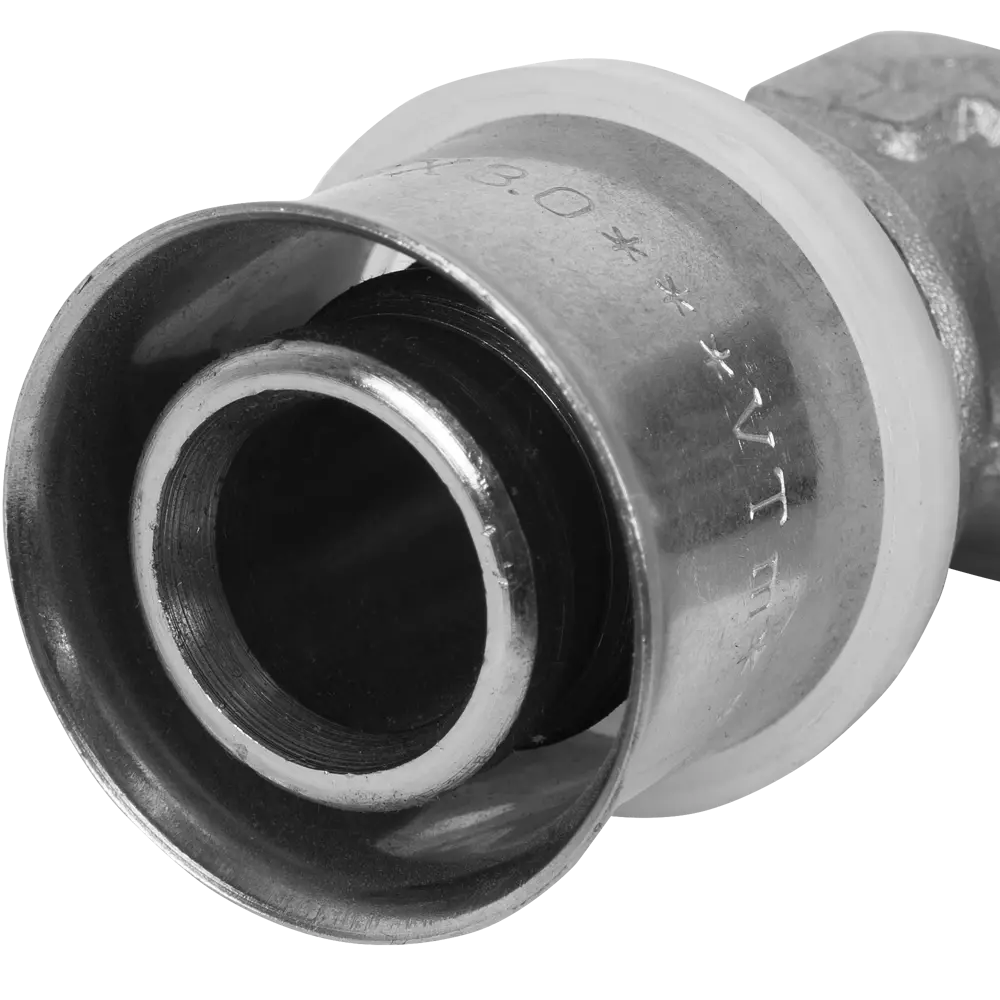 Угол комбинированный 90° Valtec 3/4"x26 мм ВР никелированная латунь VTM.252.N.002605 15474647 STLM-2118943  - Вид №1