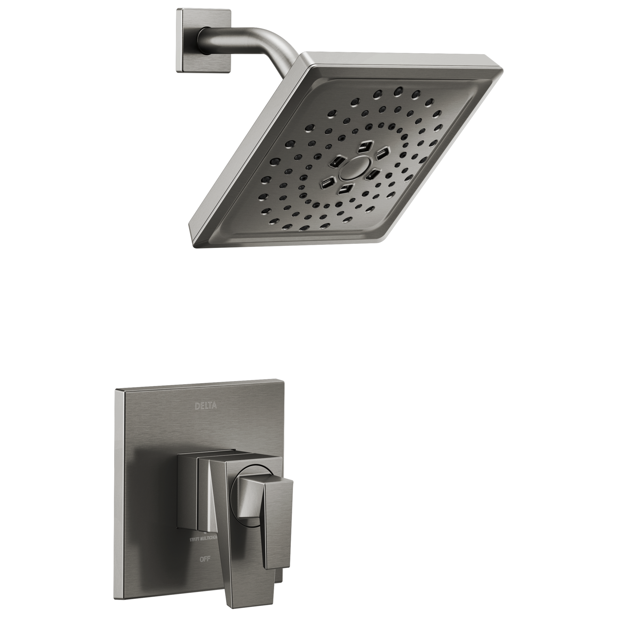 T17243-KS Отделка для душа Monitor 17 Series Delta Faucet Trillian Черный нержавеющий 
