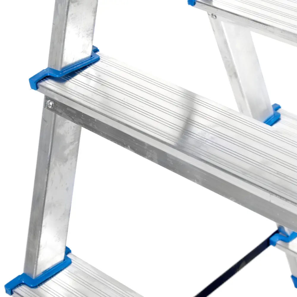 LADDERBEL Двухсторонняя алюминиевая стремянка на 4 ступени 17279319 STLM-0007818 - Вид №3