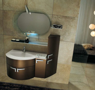 CL68 CALLA Комплект мебели для ванной комнаты 120 см ARDECO Ardeco S. R. L 42399 - Вид №3