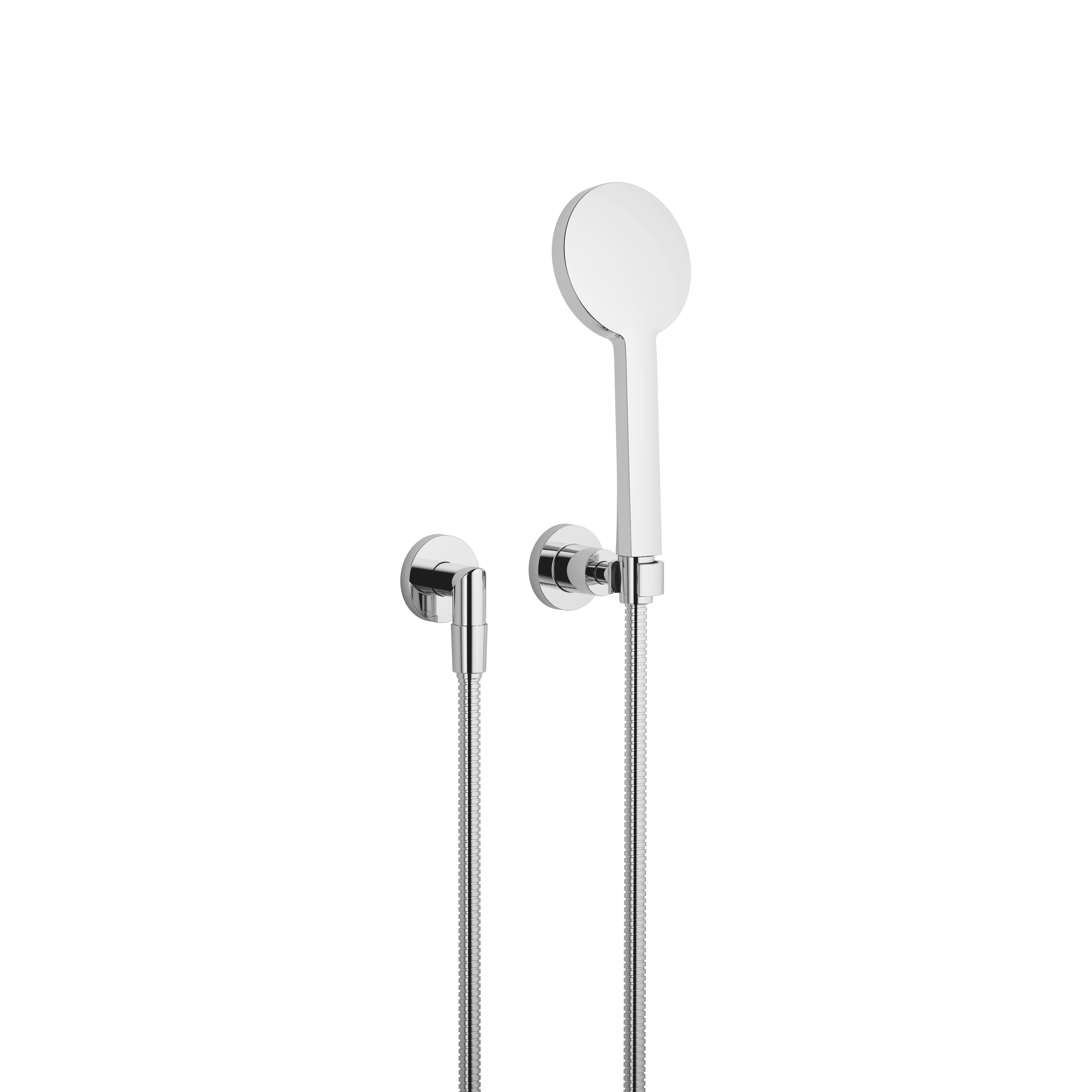 ТАРА Набор для ручного душа с отдельными розетками - Хром DornBracht Tara 27803892-00