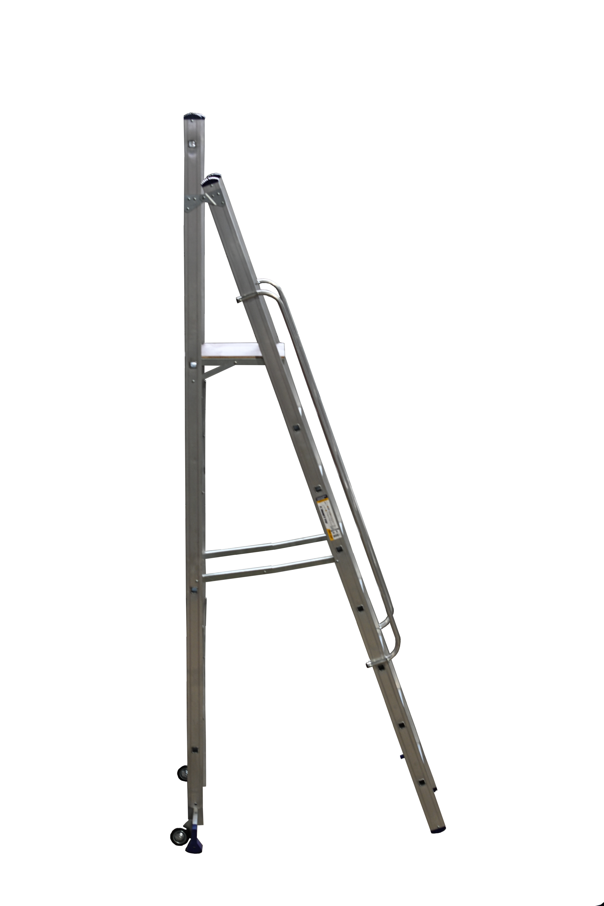 Стремянка -помост, профессиональная 8ст ALUMET APE 1408 - Вид №4
