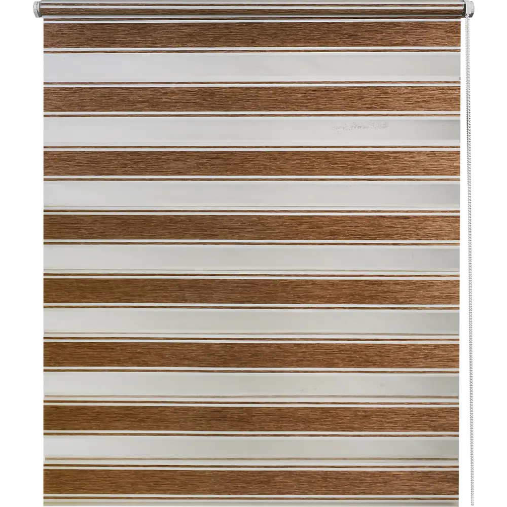 Штора рулонная день-ночь Дэли 80x160 см коричневая 84421739 STLM-2141201 MIAMOZA