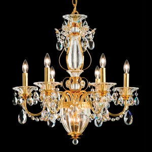 Люстра 1246-40 A от Schonbek серебряная SCHONBEK ДИЗАЙНЕРСКИЕ 246685 Серебряный