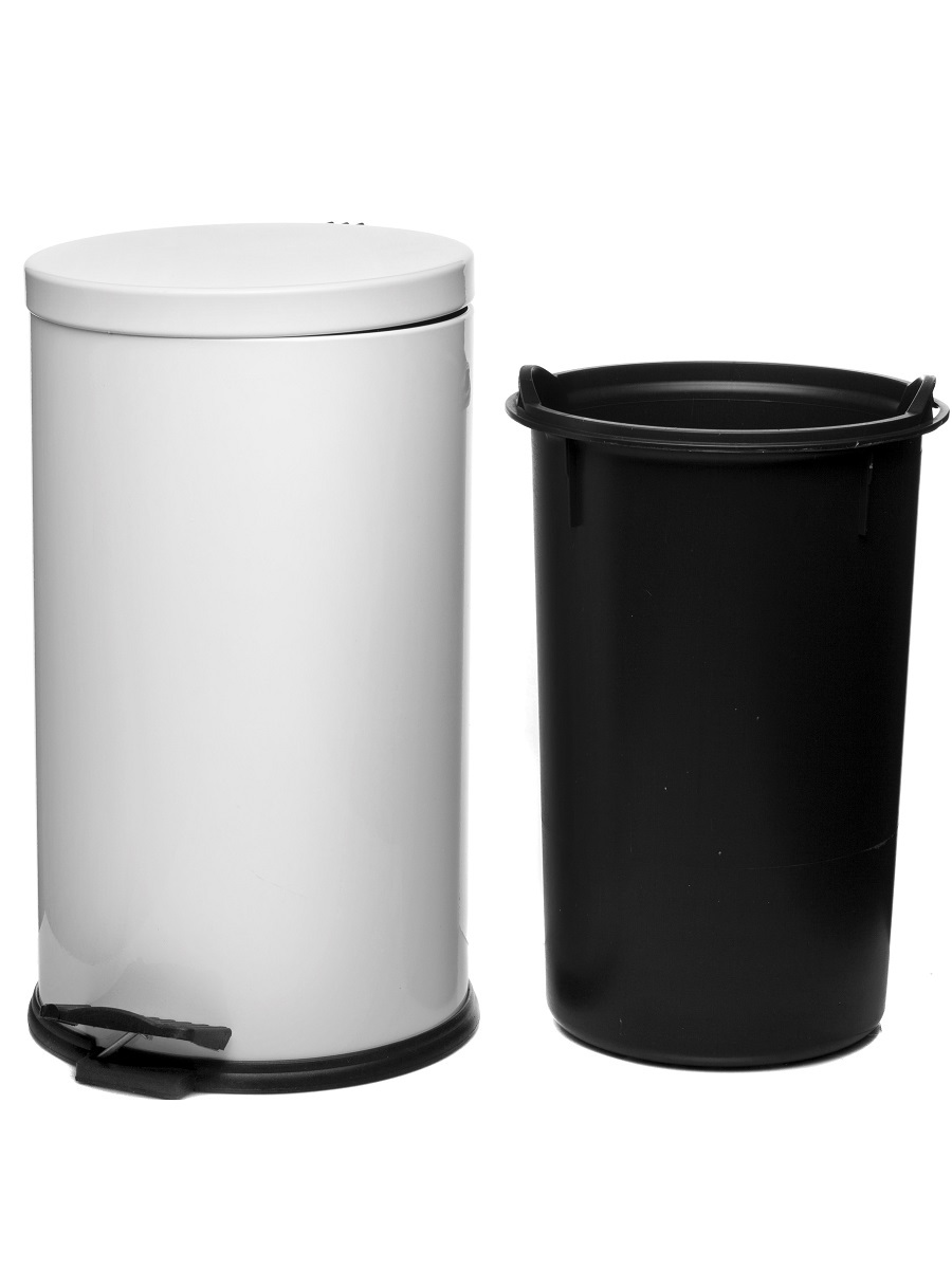 Вёдра с педалью и крышкой Aquila 16L White NAVAKO 11034 - Вид №2