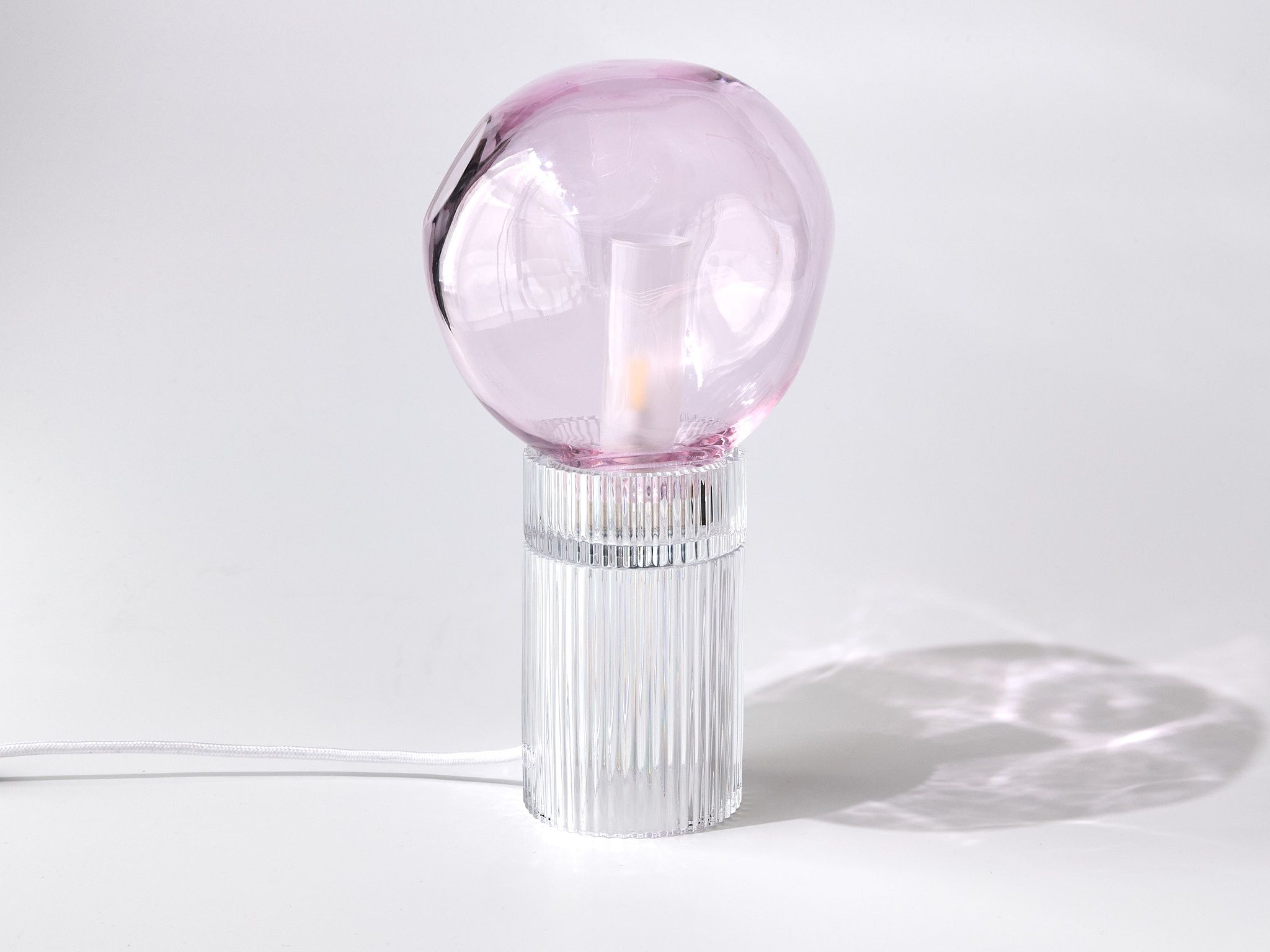 Настольная лампа из дутого стекла Studio Bojola NINA+NUVOLA ARCH-00051516 - Вид №3