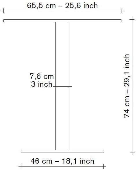 valerie_objects Круглый алюминиевый стол  V9016034a  - Вид №20