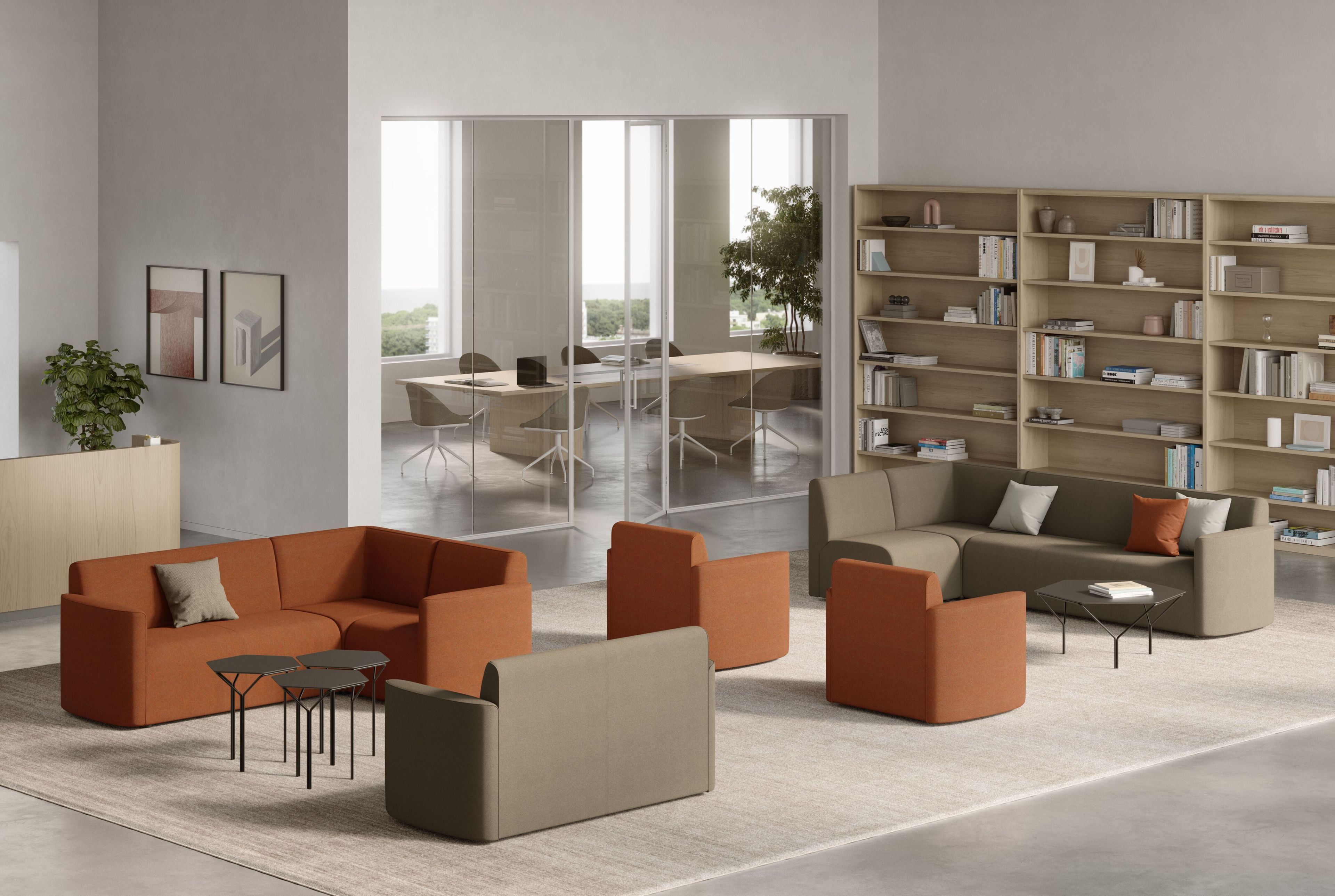 3-местный кожаный диван Kastel Kermess ARCH-00090822 - Вид №3