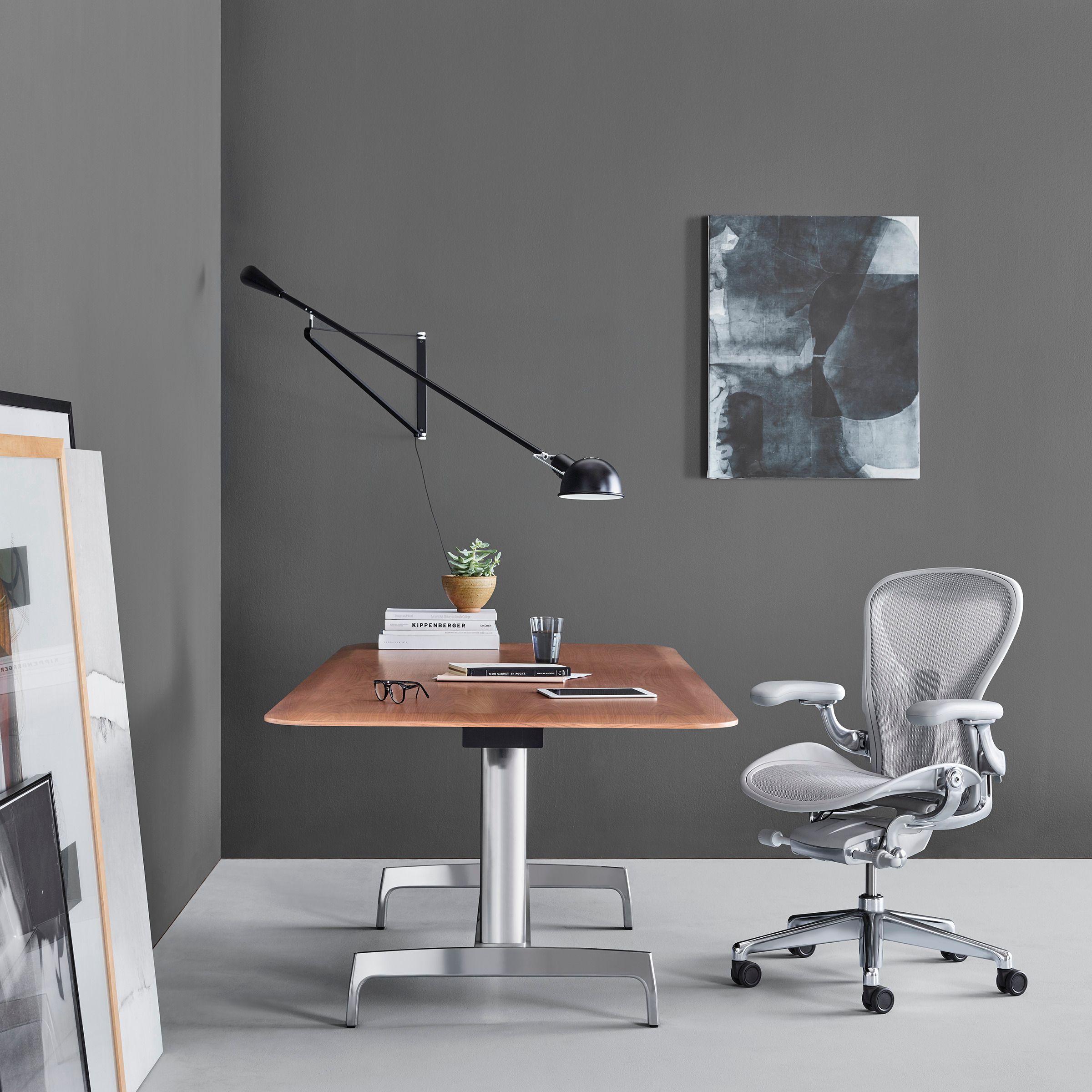 5-спицевое вращающееся офисное кресло с колесами Herman Miller Aeron ARCH-00152986 - Вид №35
