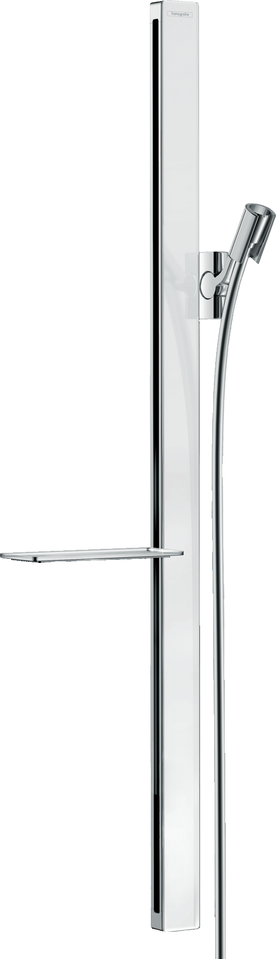 27640400 Unica Душевая штанга E 90 см со шлангом Isiflex 160 см Hansgrohe 