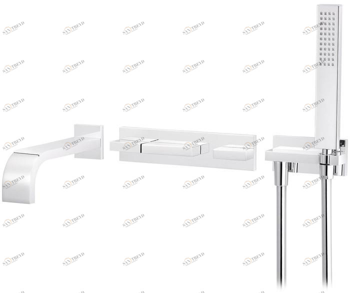 rvb Настенный термостатический комплект для ванны с ручным душем Andrew 4585.--.71