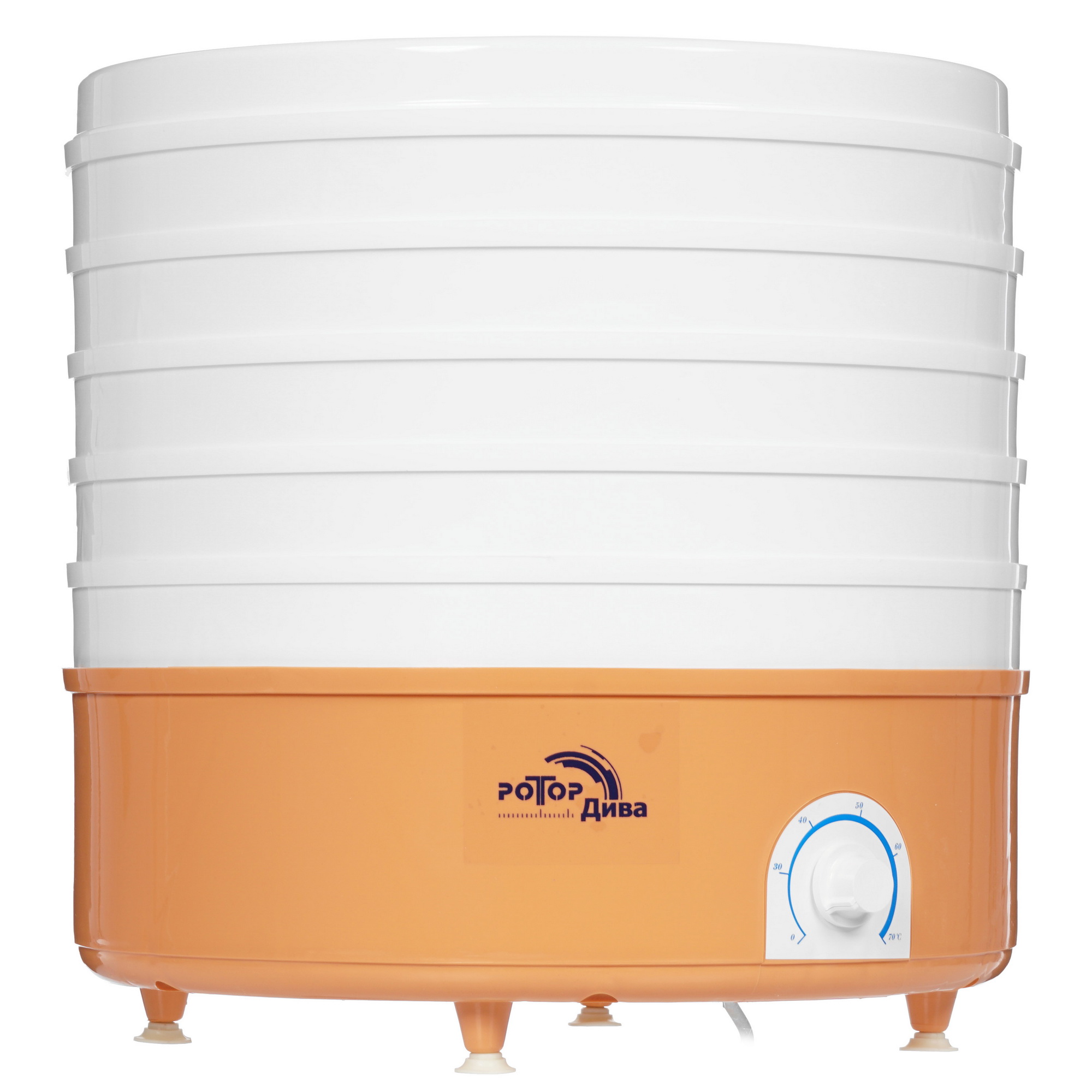 8157330 Сушилка для овощей и фруктов Ротор Дива СШ-007-04 оранжевый STDN-0030795