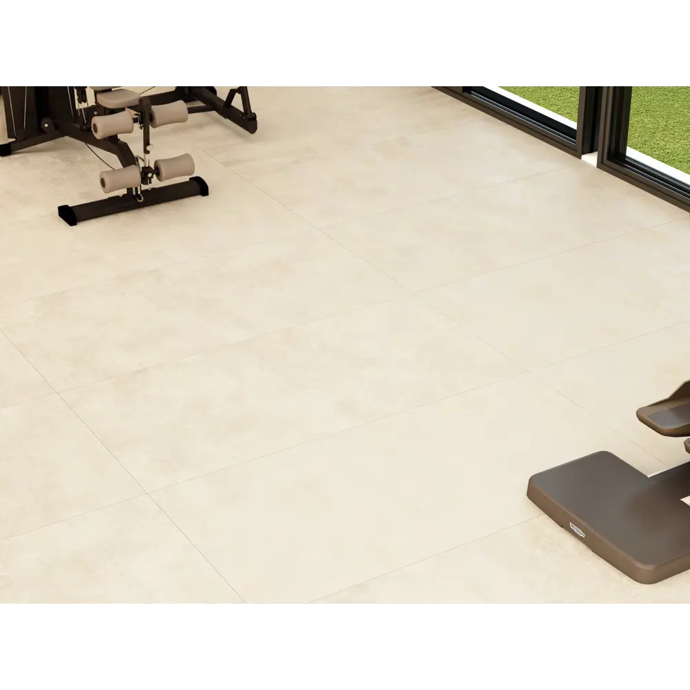 Глазурованный керамогранит Duna Sandy Stone Cream 60x120 см 1.44 м² лаппатированный цвет бежевый STLM-2199752 - Вид №3