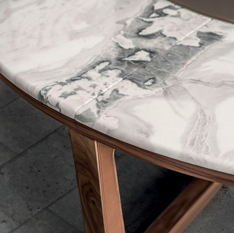 Круглый мраморный обеденный стол с Lazy Susan i 4 Mariani ASCOT ARCH-00082694 - Вид №7