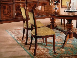 SCAPPINI & C Деревянный стул с тканевой обивкой 35th anniversary Se 292