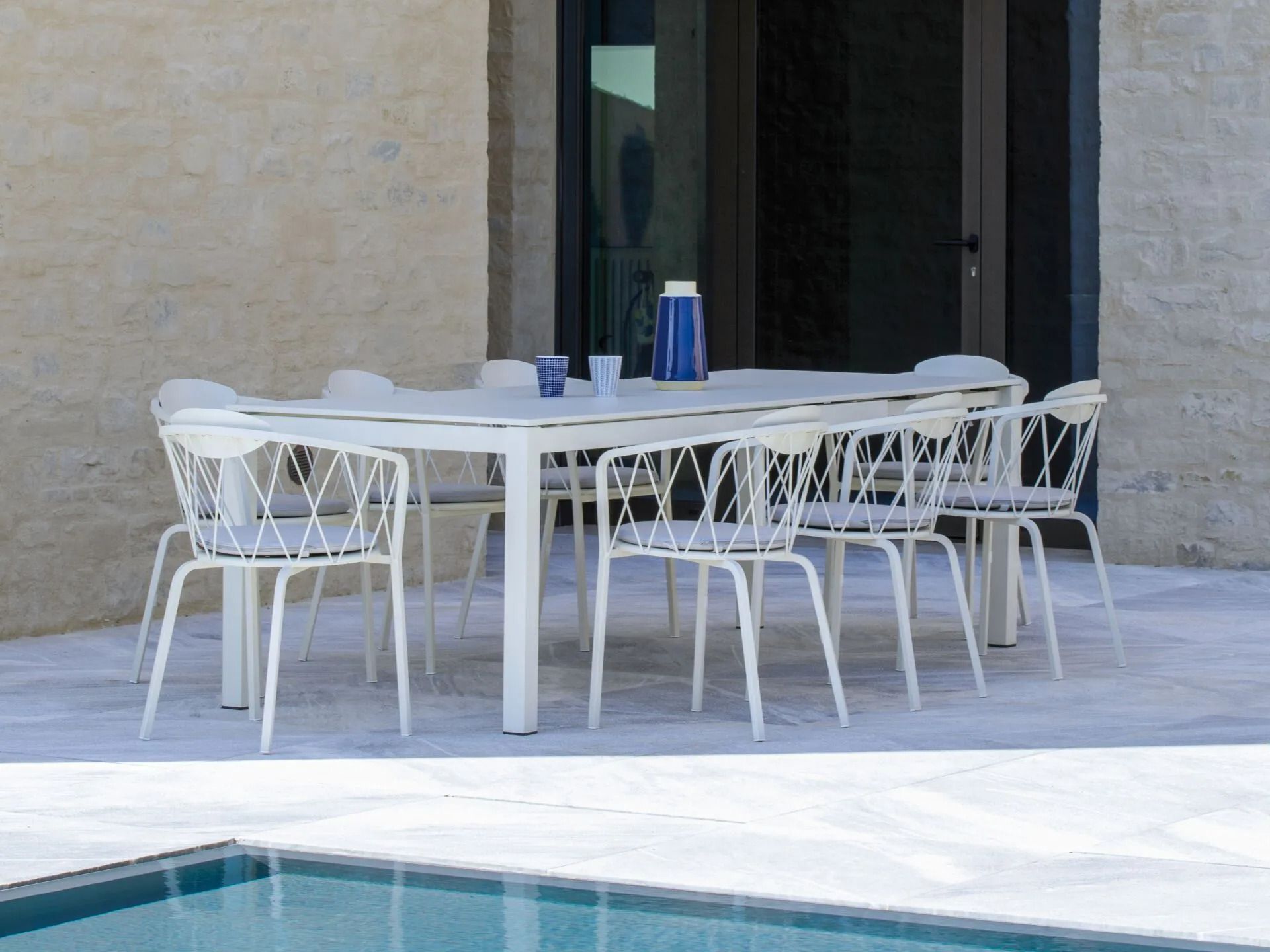 Металлический выдвижной садовый стол Vermobil Extia ARCH-00133000 - Вид №6