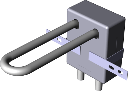 586 379 Модель 1097.9 Трубопроводные системы  Profipress  Подключение радиаторов Santreyd  - Вид №2