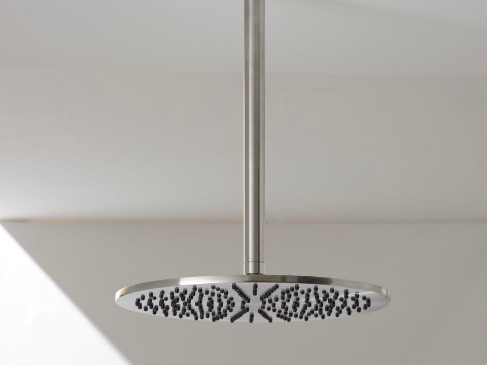 Круглая потолочная душевая головка из нержавеющей стали с кронштейном BEAMTECH BRISTOL BRIT300 ARCH-00059293