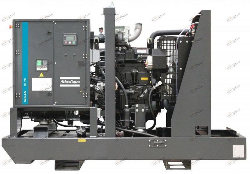 Генератор дизельный Atlas Copco QI 220 с АВР sun-id-1030699
