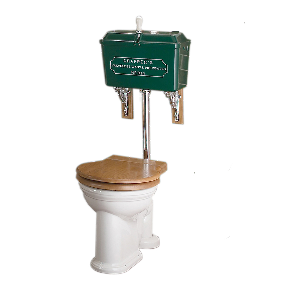 TCWC2814LL 814 Комплект нижнего унитаза с литой цистерной Thomas Crapper  - Вид №1