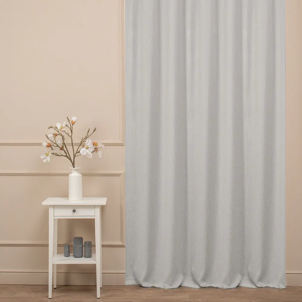 Ткань 1 п/м рогожка Cloth 280 см 550 г/м² цвет светло-серый TEX REPUBLIC STLM-2129230