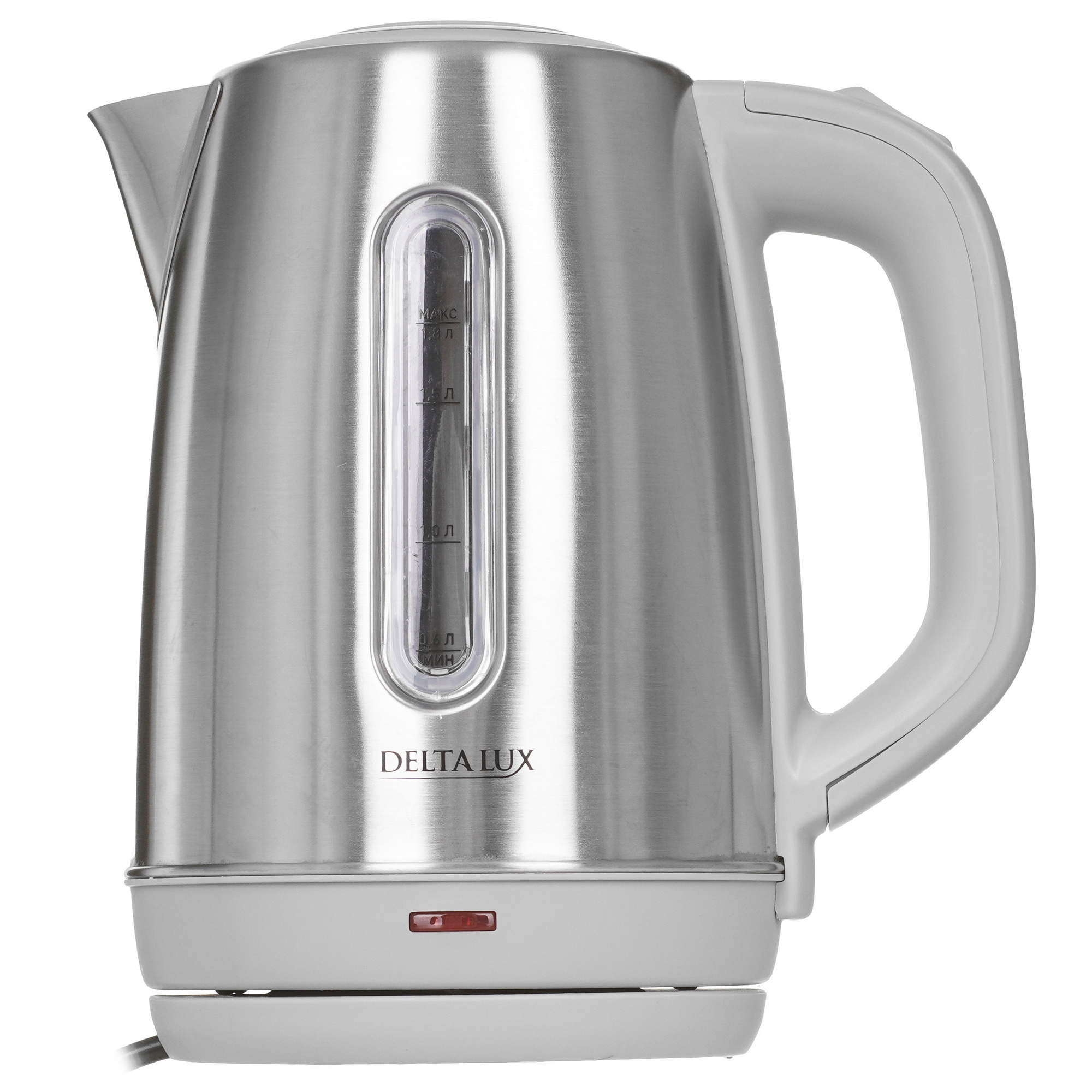 9233366 Электрочайник DELTA LUX DE-1015 серый STDN-0037118