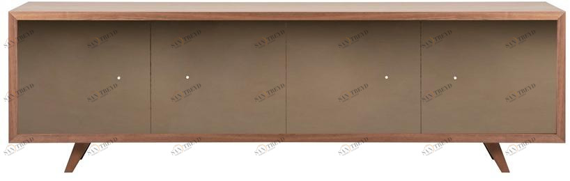 Tonin Casa Деревянный буфет с зеркальной дверцей sun-id-1438625