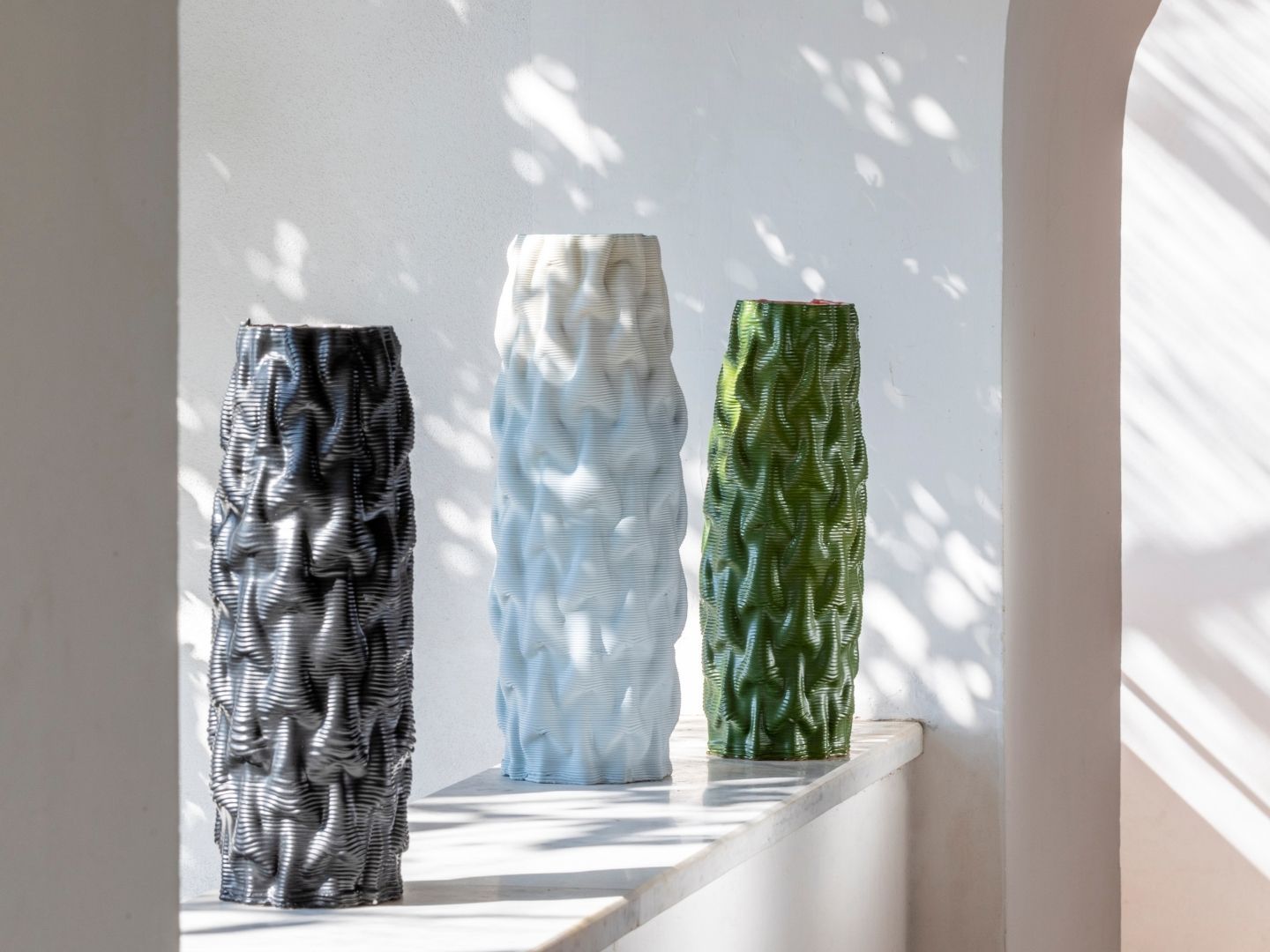 3D печатная керамическая ваза Mediterranea Design FIORDO ARCH-00031500 - Вид №1