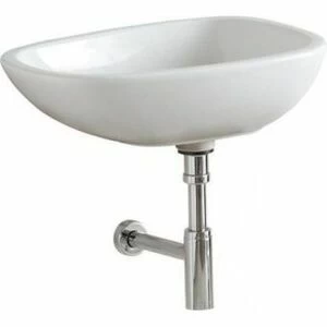 123555000 Подвесная раковина настенная овальная Keramag