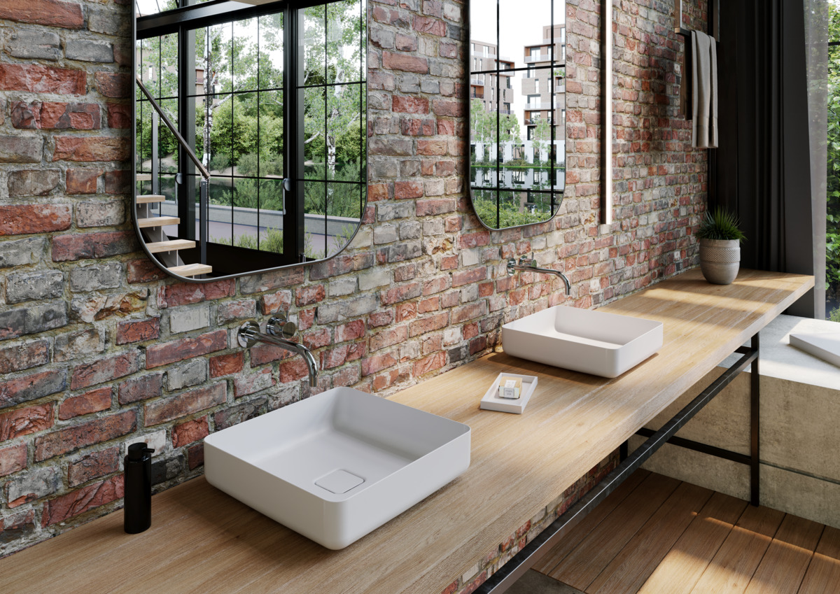 Умывальник KALDEWEI Сталь эмалированная 3184 448 теплый серый 60 3184448 - Вид №3