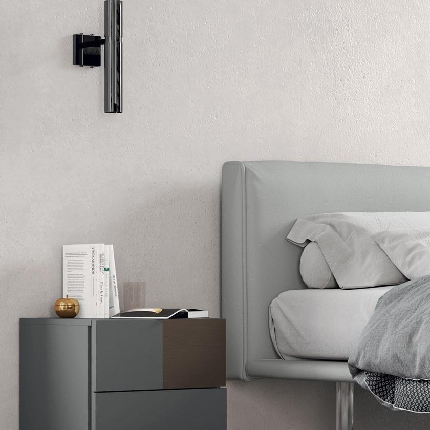 Febal Casa Кровать из искусственной кожи с мягким изголовьем sun-id-1446808 - Вид №2