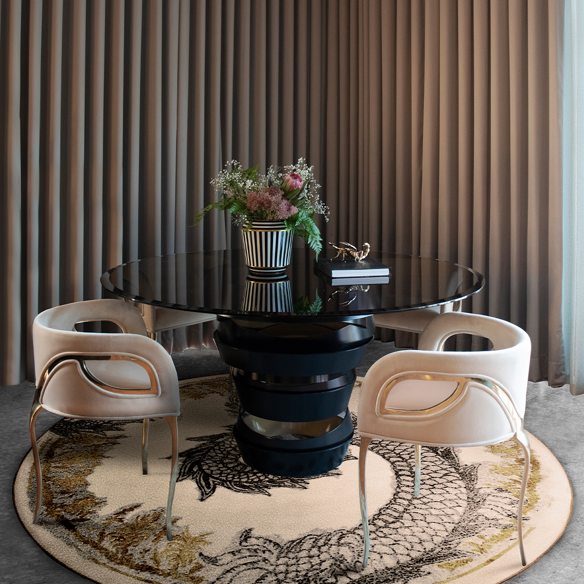 Стулья Chandra Chair Covethouse KOKET  - Вид №1