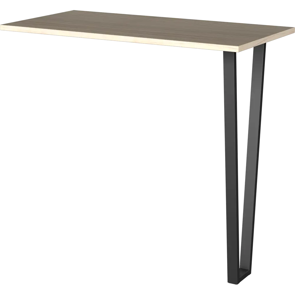 Подстолье барное 110 см сталь цвет черный глянцевый DUCKANDDOG STLM-2210415 - Вид №4