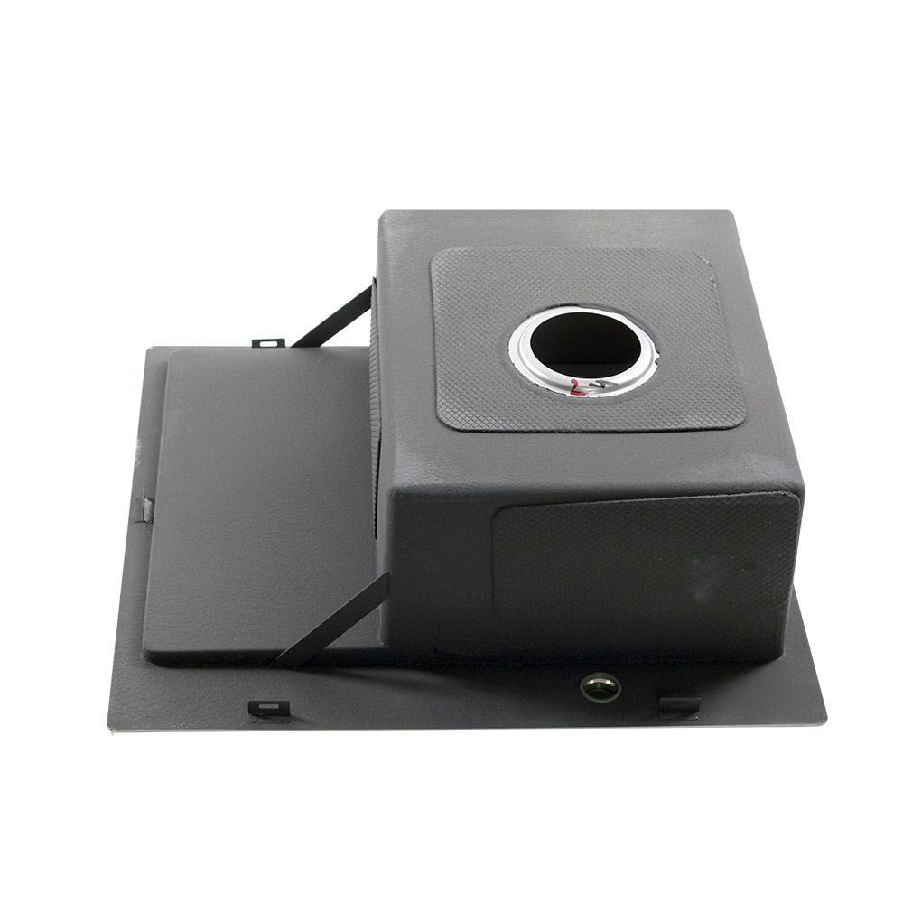 Мойка HD5851R MELANA ProfLine 3,0/200 САТИН врезная прямоугольная с коландером HD5851R HD5851R сатин - Вид №8