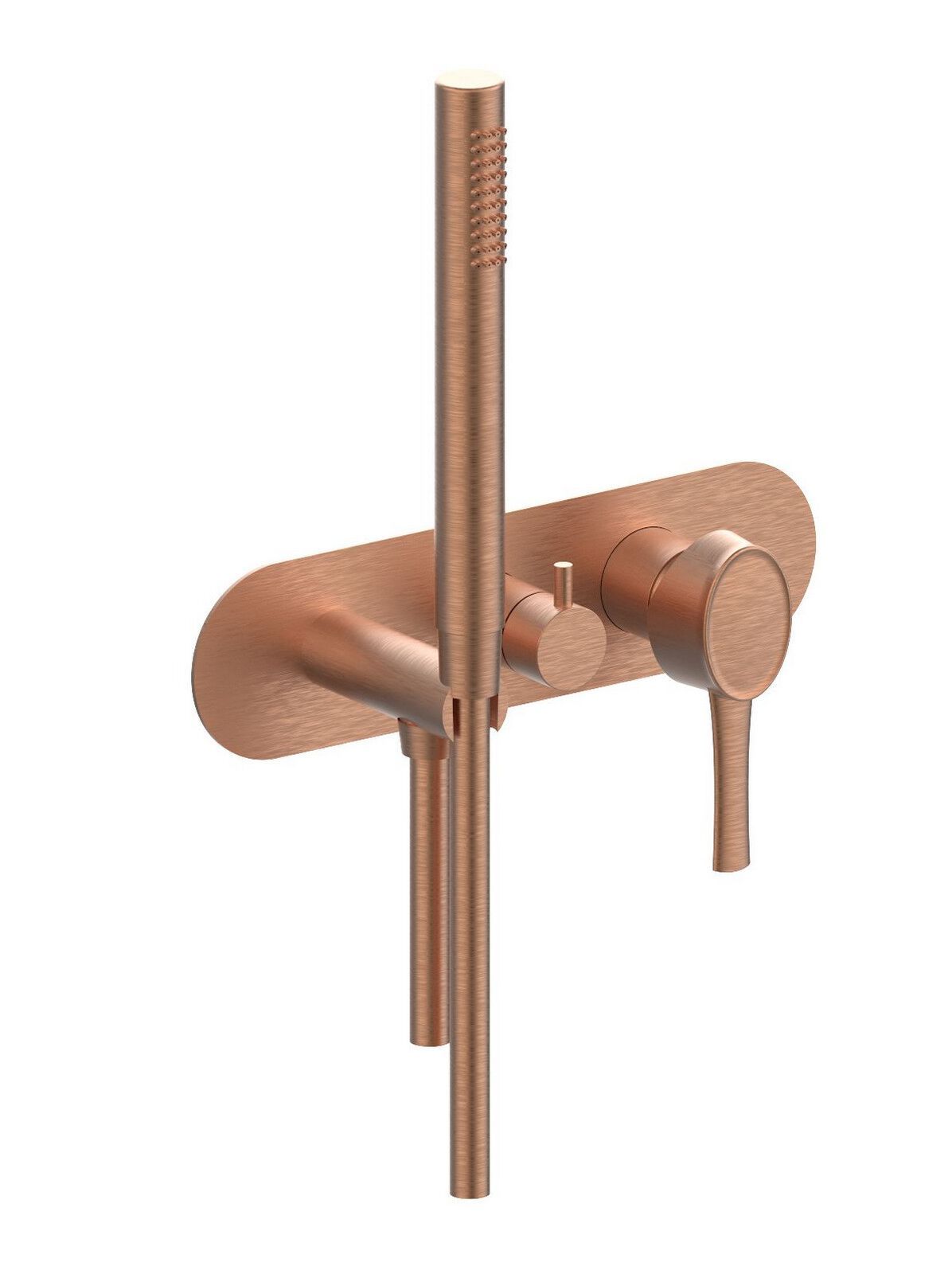 Встраиваемый смеситель для душа с 3 отверстиями и переключателем Rubinetterie Frattini отдельная эстетика ARCH-00147351 - Вид №5