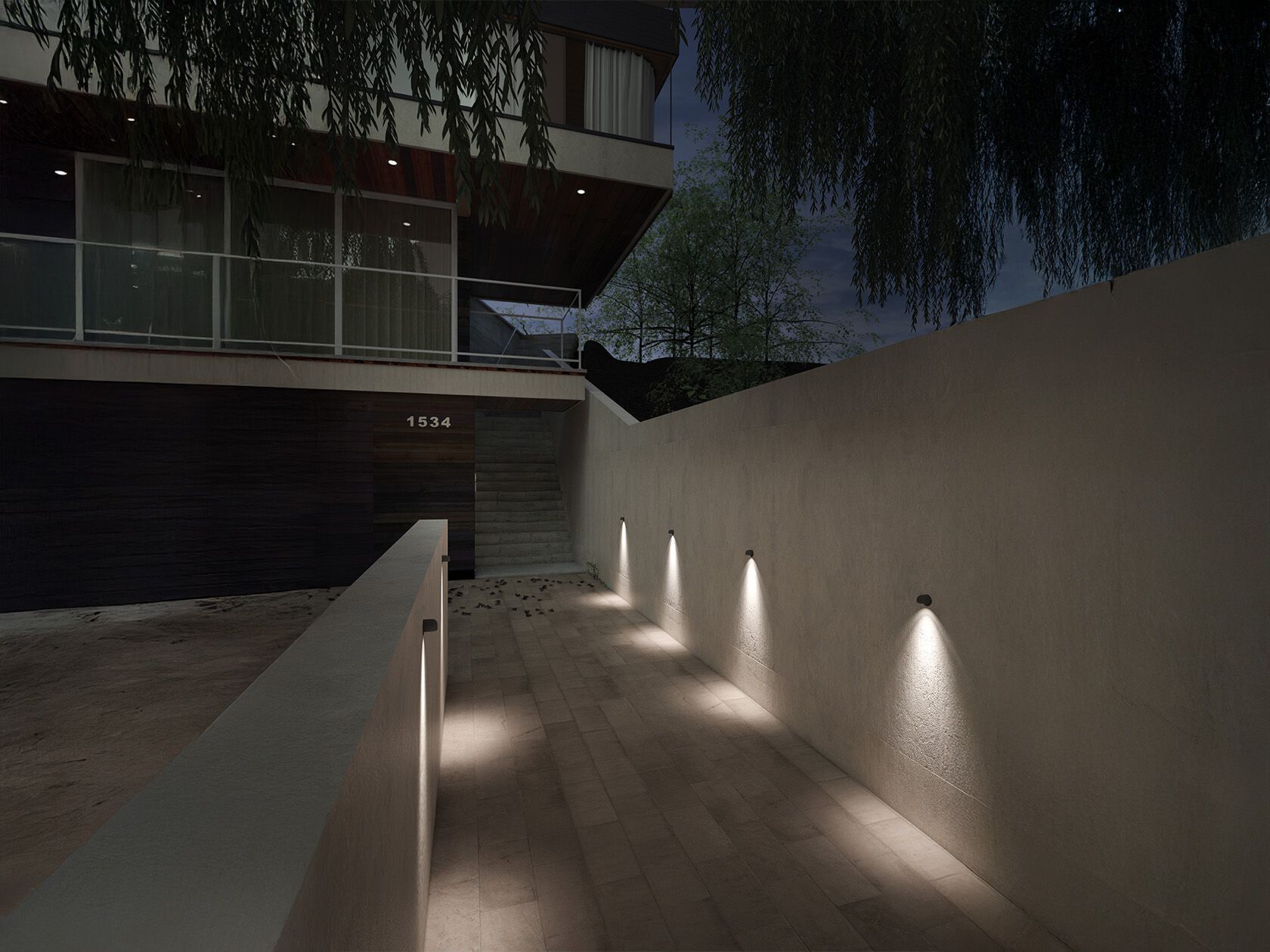 Открытый алюминиевый светодиодный маркер [LND] общие ARCH-00049761 - Вид №5