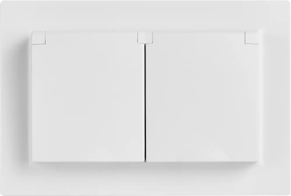 IEK Brite: Влагозащищенная розетка двойная с заземлением и защитными шторками 87761524