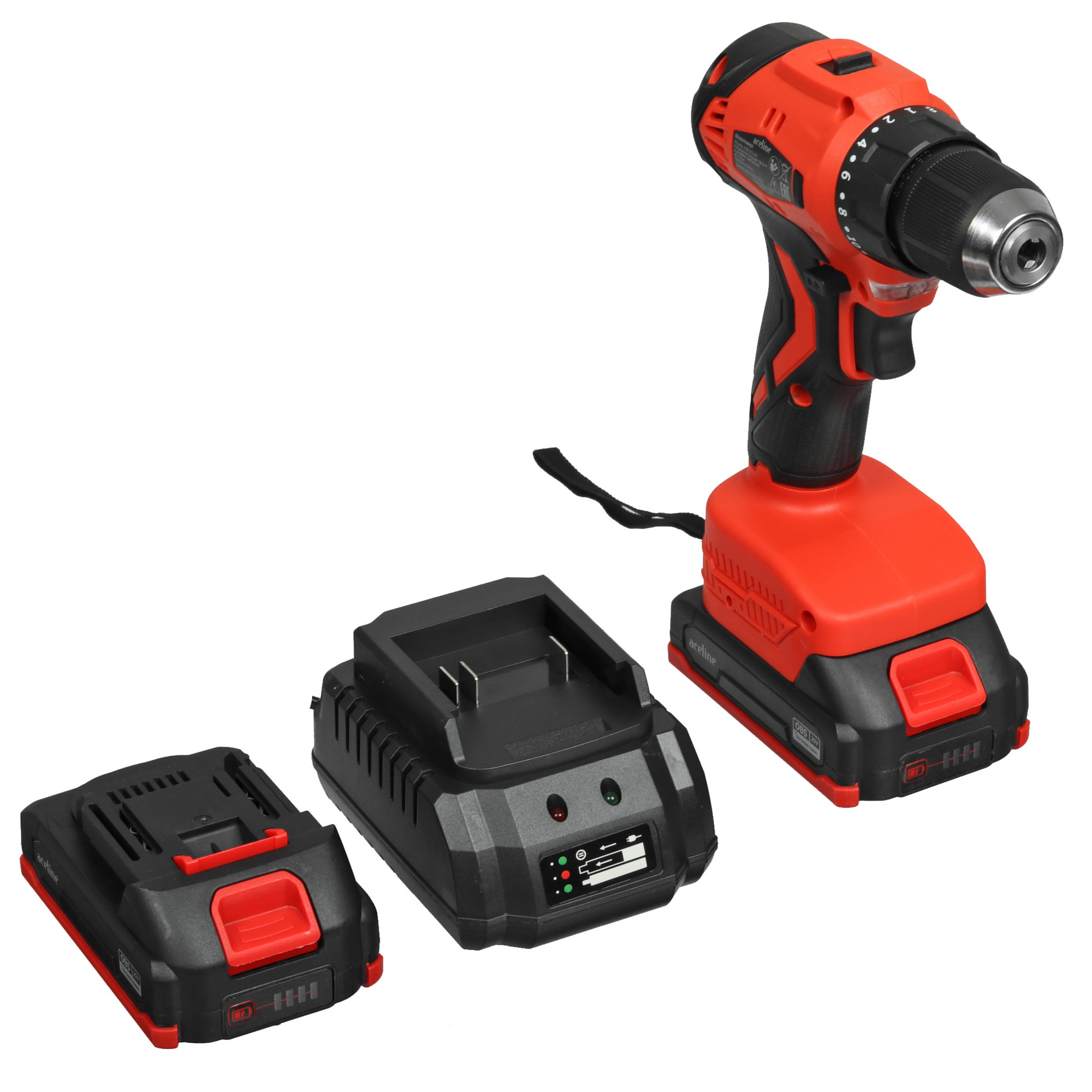 Шуруповерт Aceline OBS ASBL215-45 OBS 20V 9070355 STDN-0041752 - Вид №1