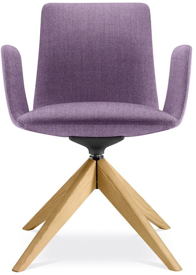 LD Seating Вращающийся стул для конференций на козелке из ткани Harmony modern 870-fw-v - Вид №2