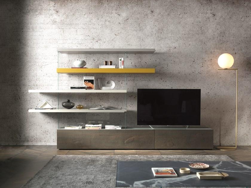 Lago Книжный шкаф с контейнерами Air sun-id-1459634 - Вид №8