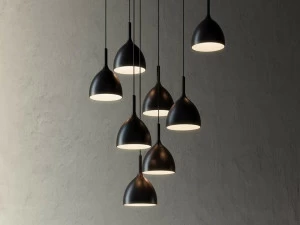 Rotaliana Галогенная подвесная лампа из стали Drink