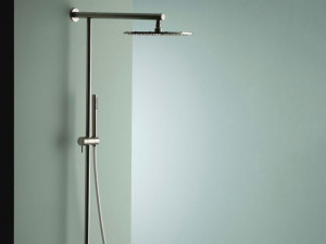 Термостатическая душевая колонна из нержавеющей стали с душем и ручным душем