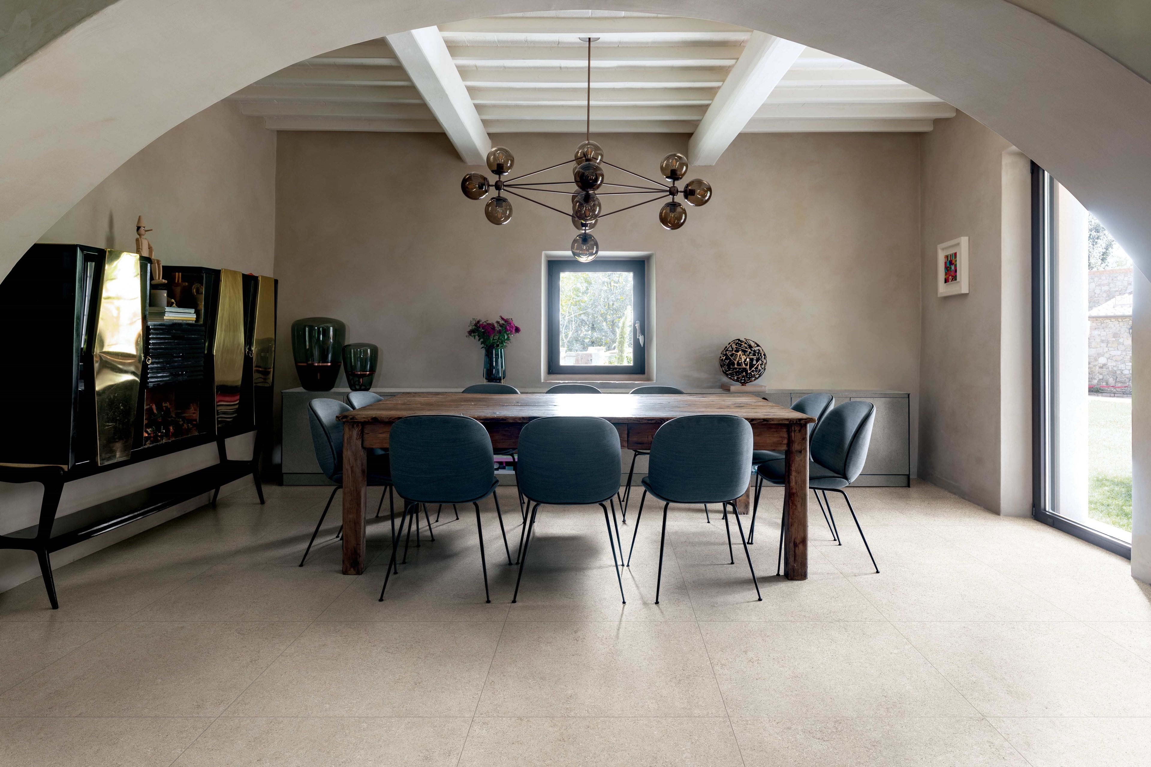 Пол / облицовка керамогранита для внутреннего и наружного применения с эффектом цемента Florim Ceramiche SENSI ARCH-00151192 - Вид №42