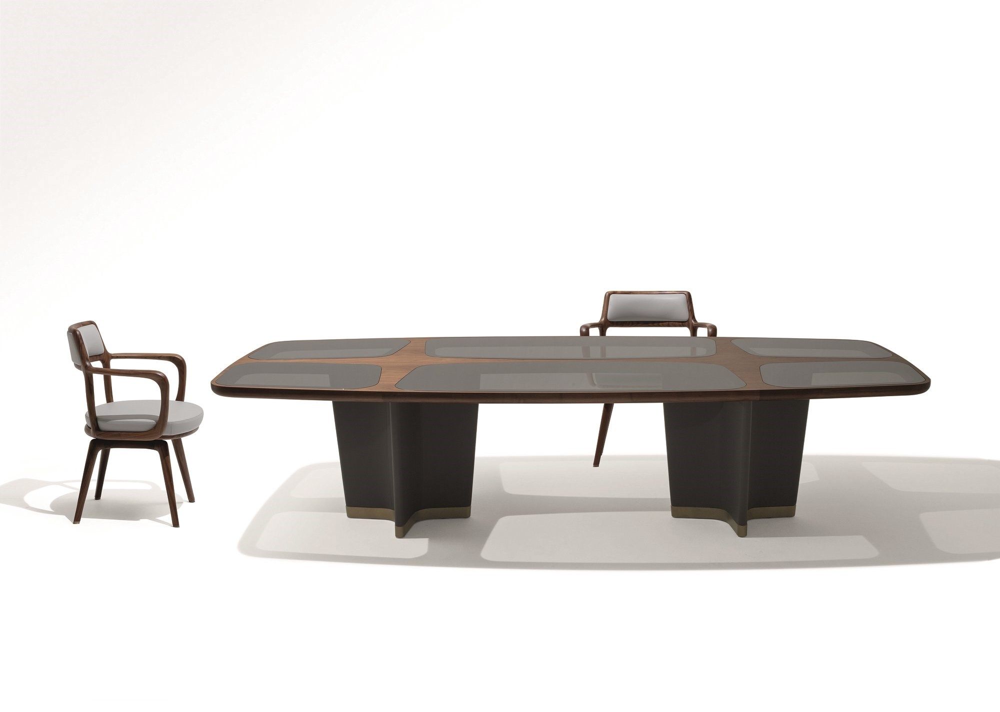 Деревянный стол для гостиной Giorgetti BIGWIG ARCH-00082526 - Вид №1