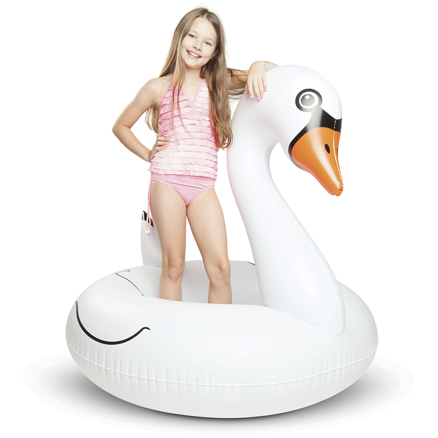 BMPFWS Круг надувной , white swan BigMouth  - Вид №4