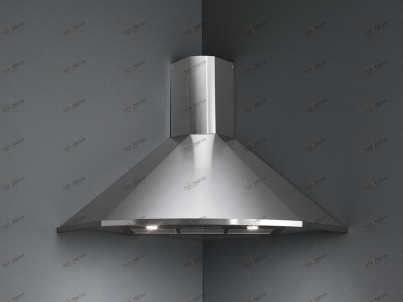 Falmec Угловая вытяжка из нержавеющей стали Design sun-id-1440244