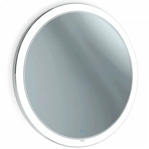 Зеркало в ванную с подсветкой круглое белое 60х60 см Solis ALAVANN SOLIS 303896 Белый
